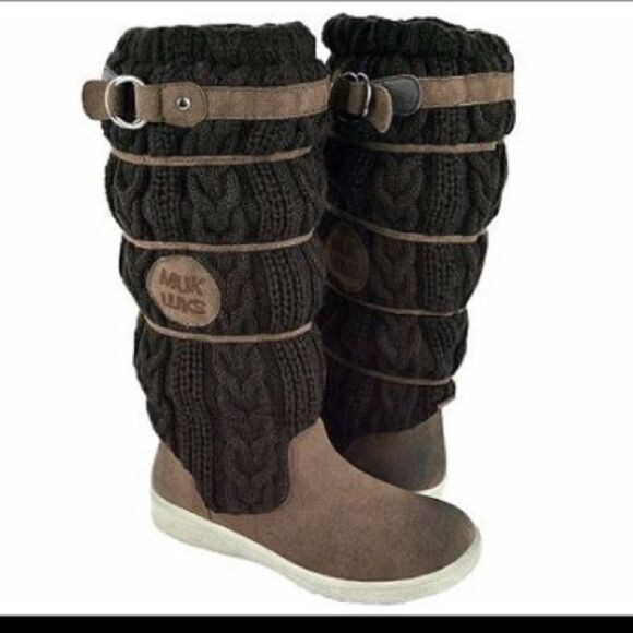NWT Muk Lukas Brown Boots - Picture 1 of 8